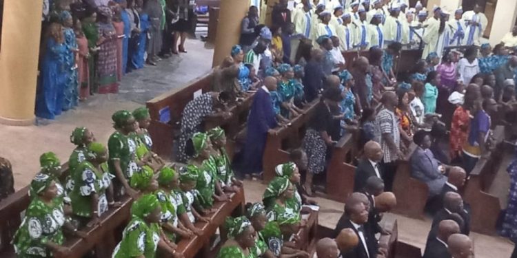 Requiem Mass for Late Mrs. Pauline Uche Kadiri at Holy Rosary Catholic Church, Zone 2, Wuse, Abuja