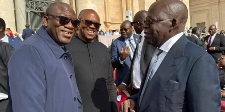 Photoshopped Tinubu, Obi Vatican pictures in circulation, says Obi’s media adviser