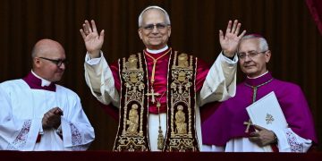 Pope Leo XIV calls for ‘building bridges’ of peace in first address