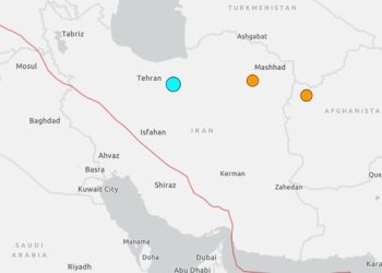 5.5 magnitude earthquake hits north-central Iran