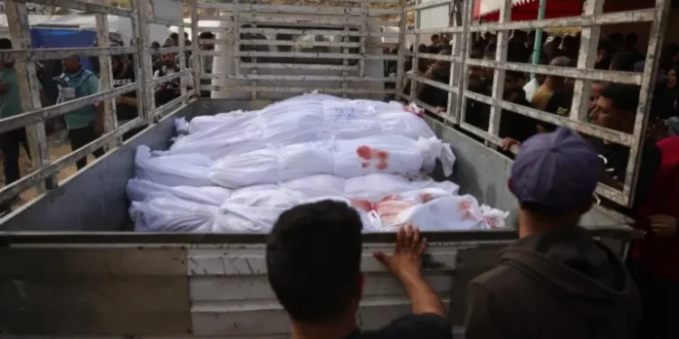 Israel kills at least 70 Palestinians in Gaza’s bloodiest day at aid sites