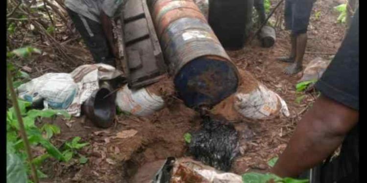 Troops destroy 27 bunkering sites, arrest 43 suspects in Niger Delta