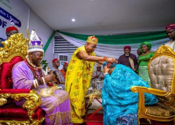 Nigeria’s First Lady bags “Ugosimba” chieftaincy title in Enugu, says I love your state