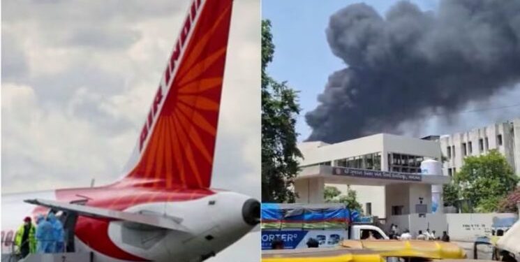 Air India aircraft with 242 on board crashes at India’s Ahmedabad airport