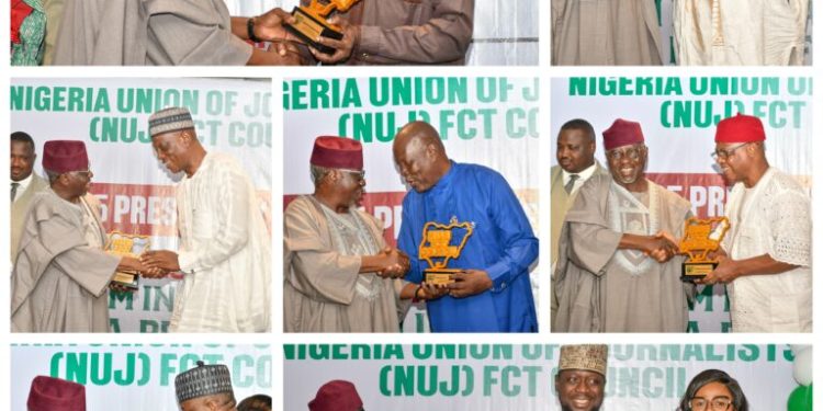NUJ FCT: Former chairmen honoured with Excellence Service Awards