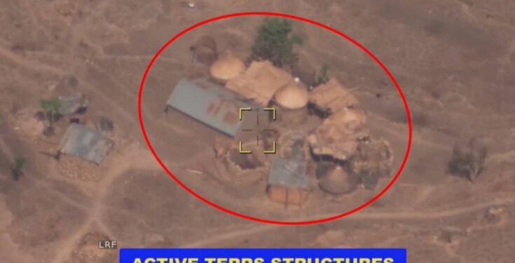 NAF airstrikes neutralise several terrorists, destroy logistics base in Borno