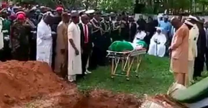 How Buhari’s remains were buried in his home at Daura