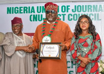 NUJ honours Chairman NYSC Board as Grand Patron
