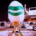 NAF 001: Newly acquired N150bn Presidential Jet returns from South Africa after national, NAF livery, other refurbishment