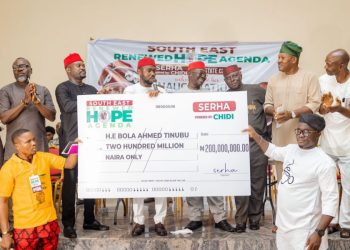 Igbo group begins Tinubu’s re-election campaign with ₦200m donation