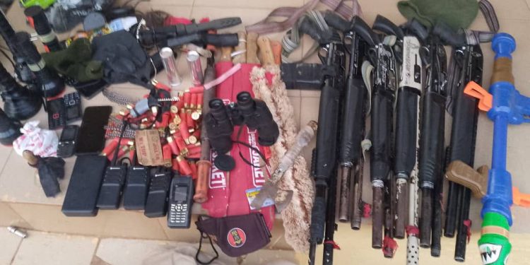 Police arrest 5 suspected robbery, kidnapping syndicates