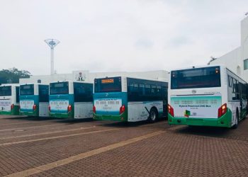 FCTA receives four PCNG buses from FG 