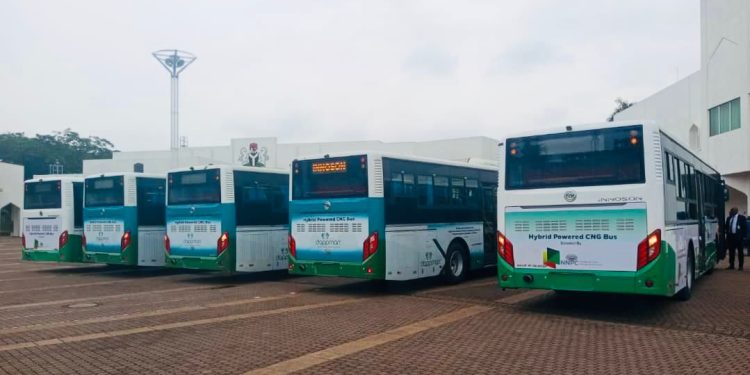 FCTA receives four PCNG buses from FG