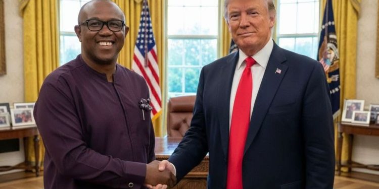 Obi denies fake pictures with Donald Trump, MC Oluomo