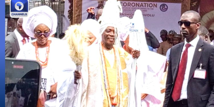 Ladoja installed as 44th Olubadan