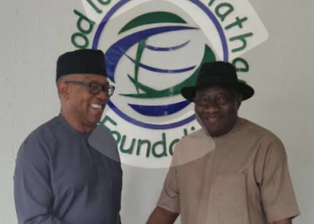 Jonathan, Obi holds closed-door meeting in Abuja