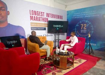 Nigeria’s Pride: Livinus Chibuike Victor awaits official Guinness Record after 74-hour marathon interviews 