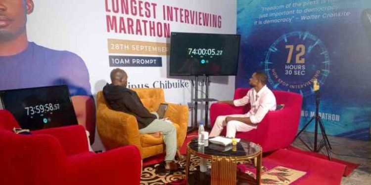 Nigeria’s Pride: Livinus Chibuike Victor awaits official Guinness Record after 74-hour marathon interviews