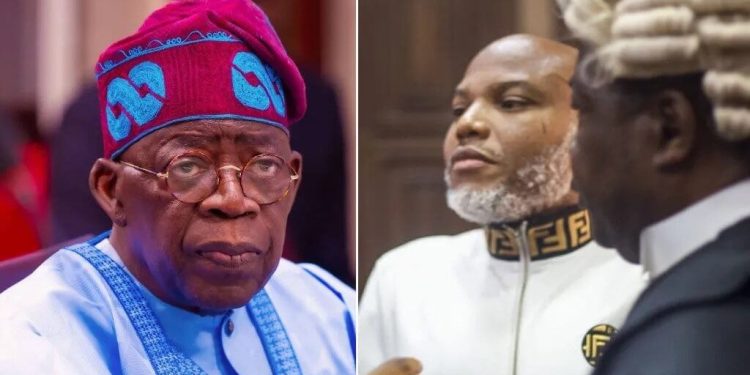 Nnamdi Kanu: Otti meets Tinubu in Aso Rock