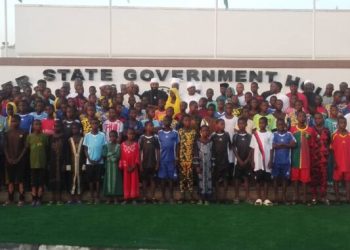 Bago, emotional as he receives rescued 100 abducted school children