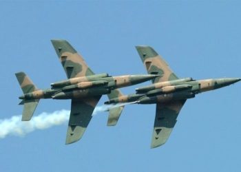 NAF airstrikes destroy terror hideouts in Katsina, thwart ISWAP attack in Chibok