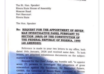 Rivers CJ declines to set up panel to investigate Fubara, deputy