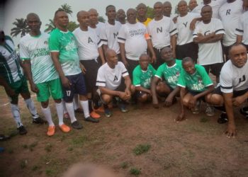 Akagburuonye scores hatrick goal against Super Eagles ‘Old School’