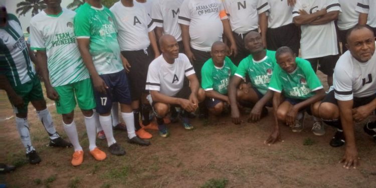 Akagburuonye scores hatrick goal against Super Eagles ‘Old School’