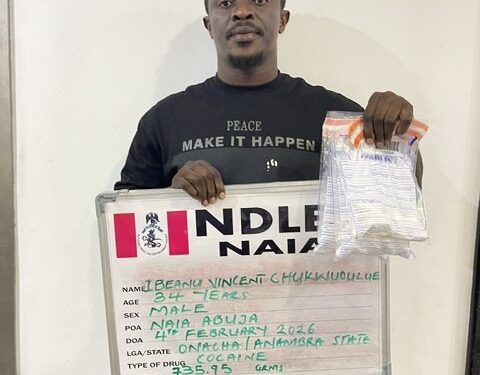 China-based businessman, 2 Angolans excrete 236 Cocaine wraps at Kano, Abuja airports – NDLEA