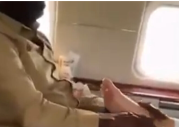 Oshiomhole opens up on private jet massage