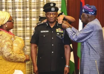 President Tinubu decorates Disu as acting IGP