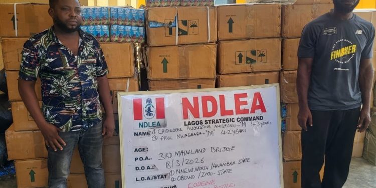 NDLEA intercepts Italy-bound opioids, meth in carton walls, winter jackets, cream at MMIA