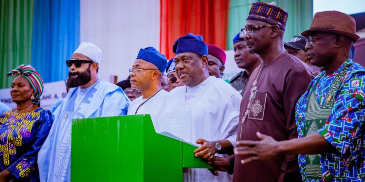 Akume leads North-Central to affirm Tinubu as sole candidate in 2027