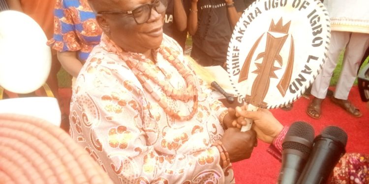 Akagburuonye bags Beacon of Hope for a Greater Imo State Award