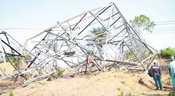 TCN Tower Collapses After Vandal Attack on Ughelli/Benin Line