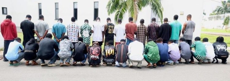 EFCC busts Yahoo Academy in FCT, arrests 31 suspects