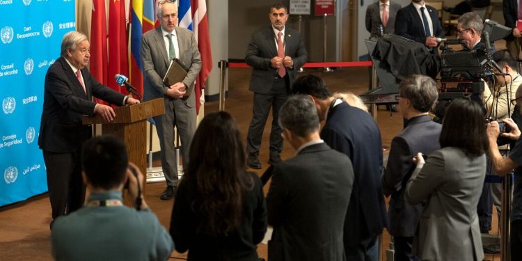 UN scribe Guterres warns of ‘wider war’ as Middle East conflict enters second month