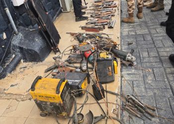 How OPEP troops bust illegal arms manufacturing factories, arrest suspects, recover cache of arms in Plateau