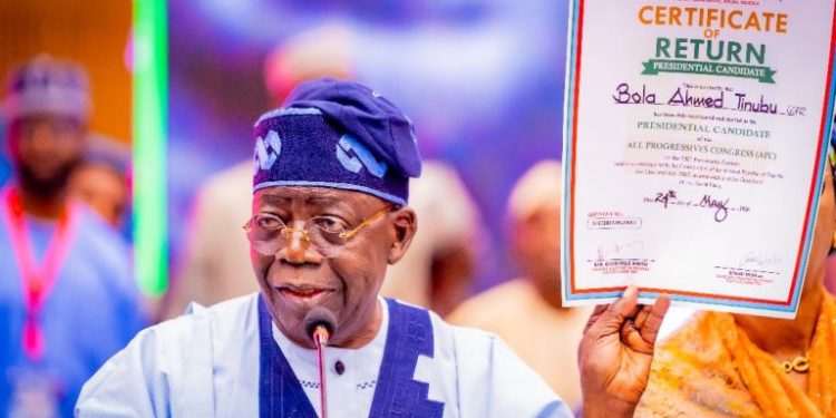 2027: Tinubu accepts nomination as APC presidential flagbearer