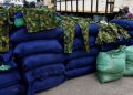 Police intercept diesel truck loaded with military camouflage, drugs in Lagos