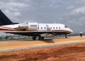 Passengers escape death as aircraft lands on Asaba road under construction, NCAA takes action