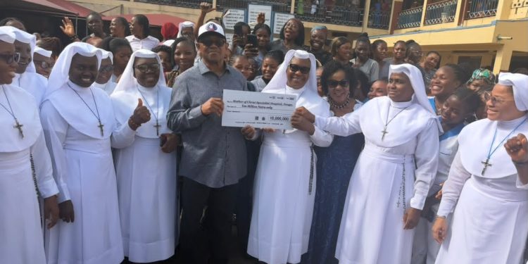 Obi donates N10m for reconstruction of burnt hospital in Enugu