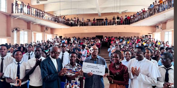 Obi donates additional ₦25m to Shanahan University