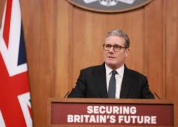 British Prime Minister Keir Starmer announces resignation