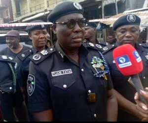 Bomb blast in Lagos market