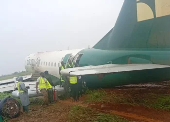 68 passengers escape death as Enugu Airlines plane crash-lands at Benin Airport