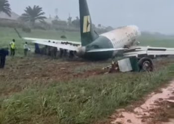 68 passengers escape death as Enugu Airlines plane crash-lands at Benin Airport