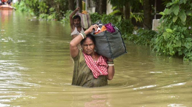 Over 100 reported dead in India floods