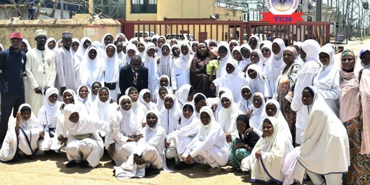GGSS Dukawuya students visit TCN’s Kumnotso Transmission Substation 