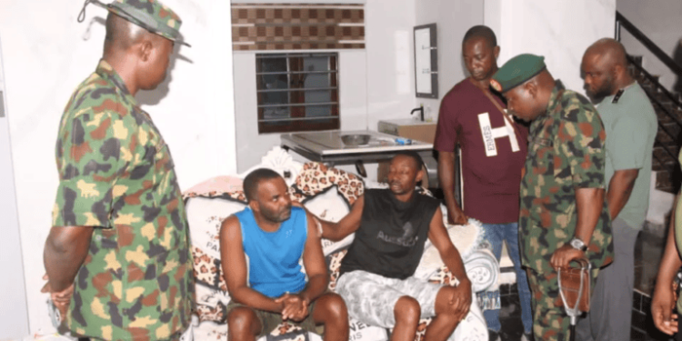 Army rescues kidnapped Lieutenant Colonel, civilian in Enugu